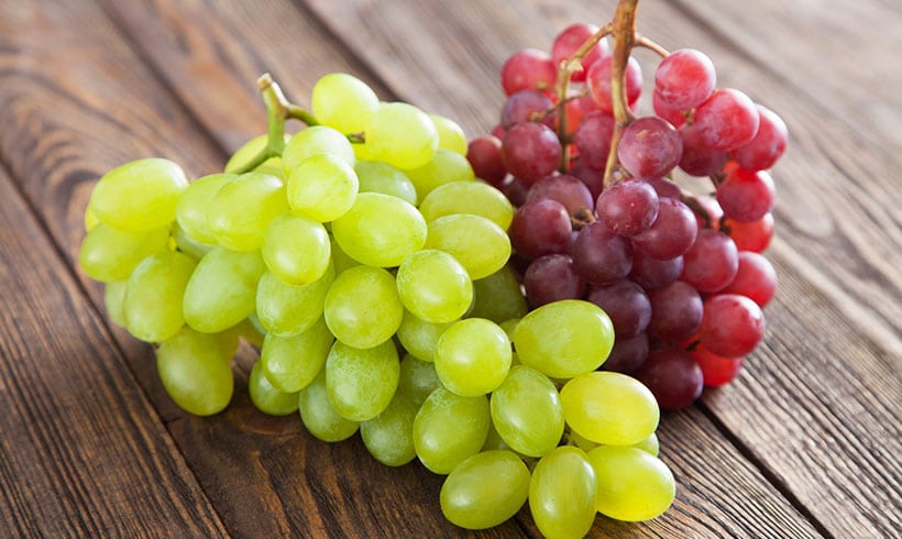 Many health benefits can be found in grapes